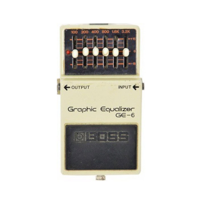 Johnny Marr's Boss GE-6 Graphic Equalizer – Ground Guitar