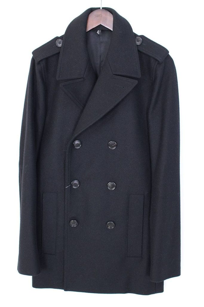 ディオールオム DiorHOMME エポレット付きPコート の買取価格実績