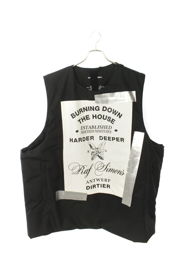 ラフシモンズ RAF SIMONS × テンプラ Templa ノースリーブオーバー