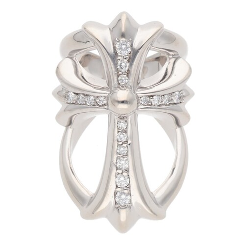 クロムハーツ Chrome Hearts HAIRBAND/クロスボールボタンヘアゴム