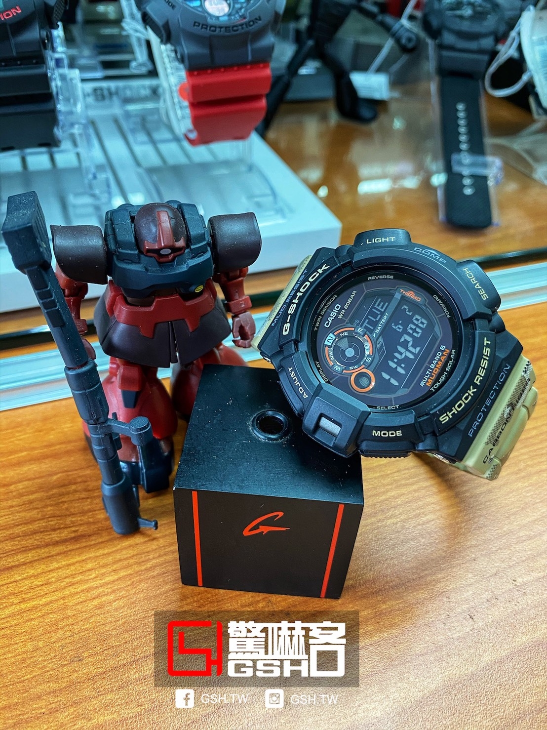 絕版G-SHOCK 沙漠迷彩泥人GW-9300DC-1 - 驚嚇客