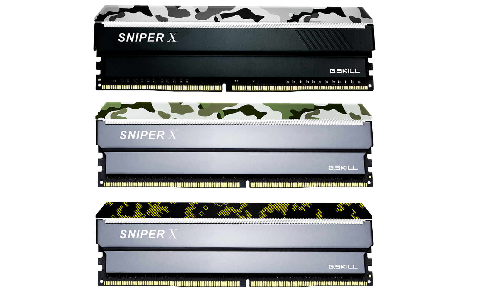 G.SKILL Releases New Sniper X DDR4 Memory Series - G.SKILL