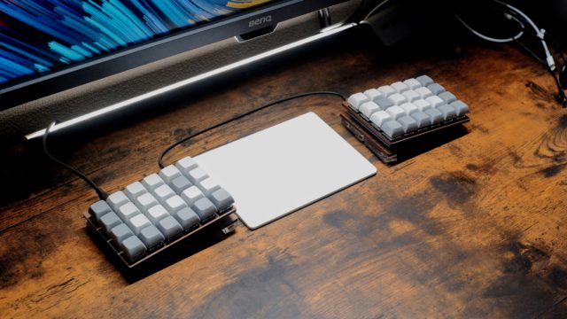 自作キーボードLet's Splitレビュー｜最高にシンプルてミニマル｜理系