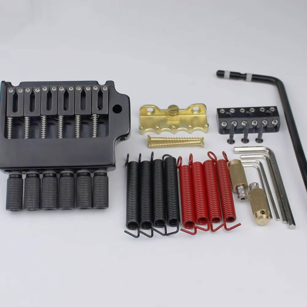 Tremolo System Bridge Set for 6-String Headless Guitar | Guyker