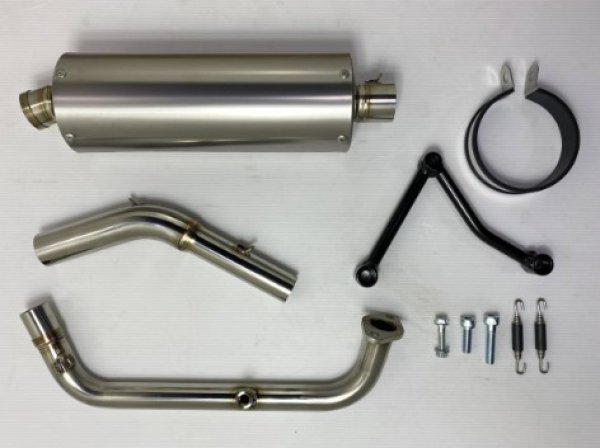 ガレージバル 100φ マフラー｜シグナスX／グリファス対応｜FP4ST専用