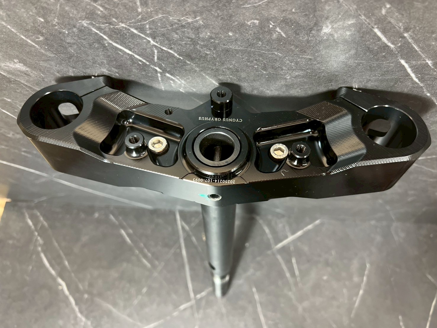 ✨NCY 軽量CNCアルミステム（ブラック / シルバー）｜シグナスグリ