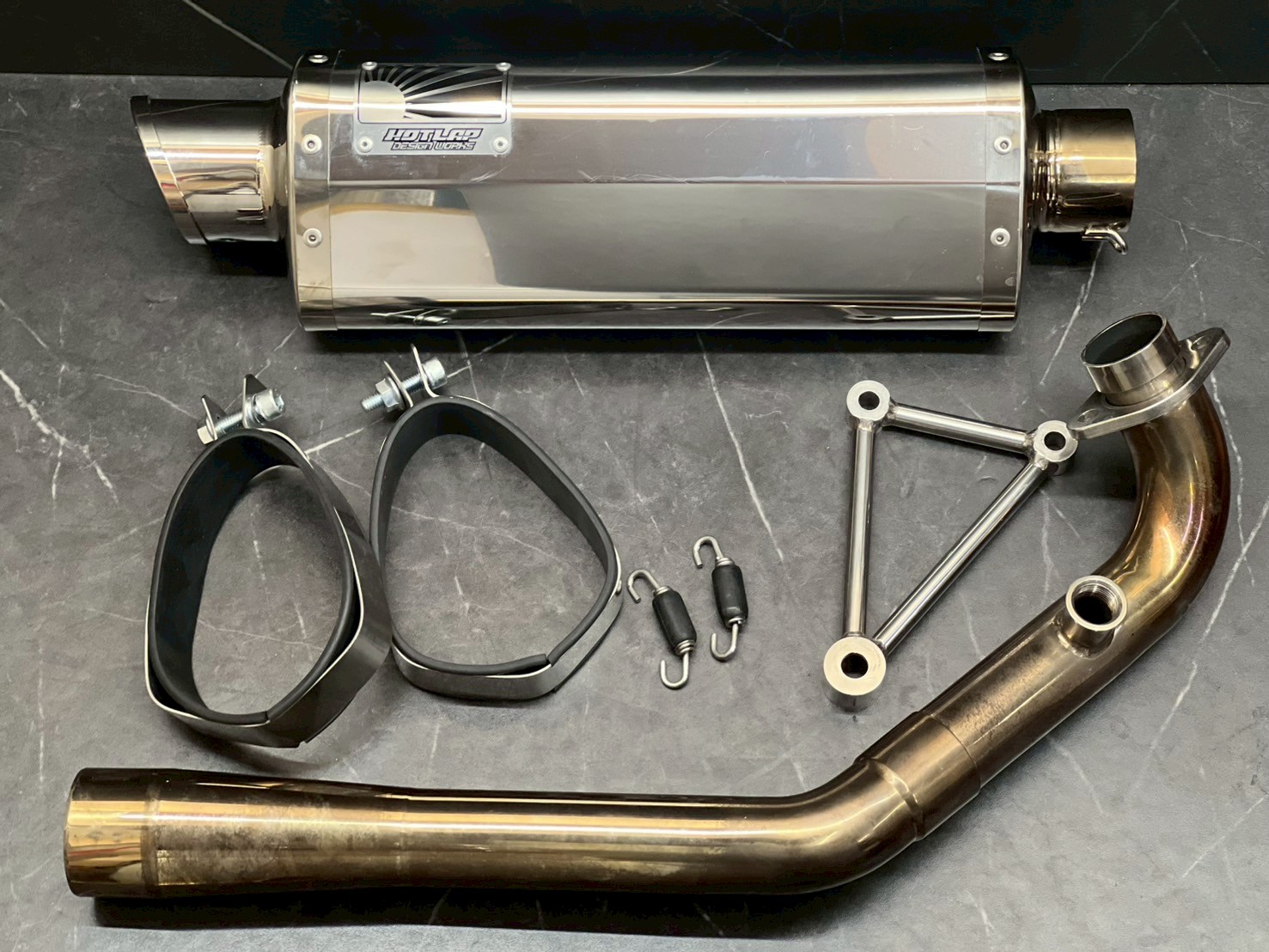 ホットラップ HOTLAP×KN チャンピオンマフラー ステンレス｜シグナスx