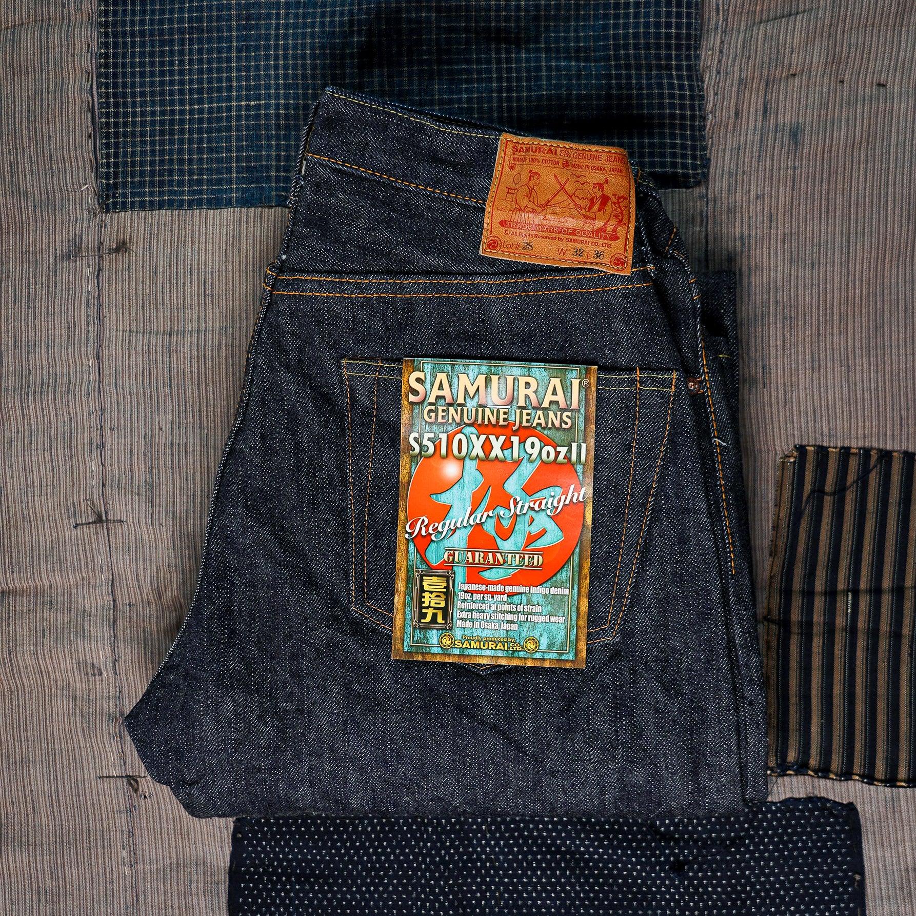 Samurai S510XX19ozII Regular Straight Jeans - One Washed – Guilty