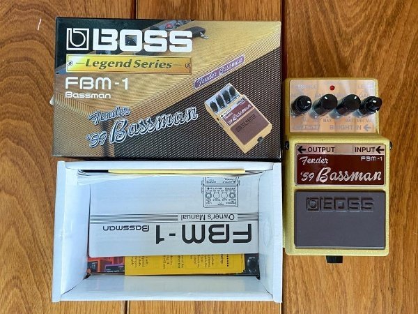 Boss FBM-1 Fender '59 Bassman Pedal Settings - Guitar Chalk