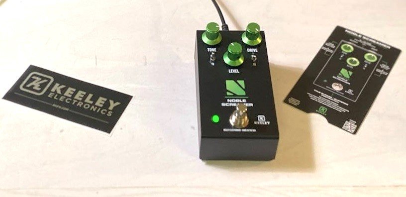Keeley Noble Screamer Review (pedal in-hand) - Guitar Chalk
