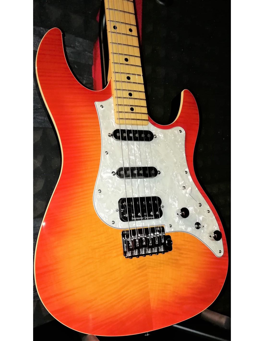 FGN GUITARS - J STANDARD ODYSSEY FIRE BURST FLAME MAPLE JOS−FM−G