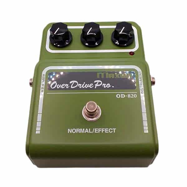 Maxon OD820 Overdrive & Clean Boost - Guitar FX Direct