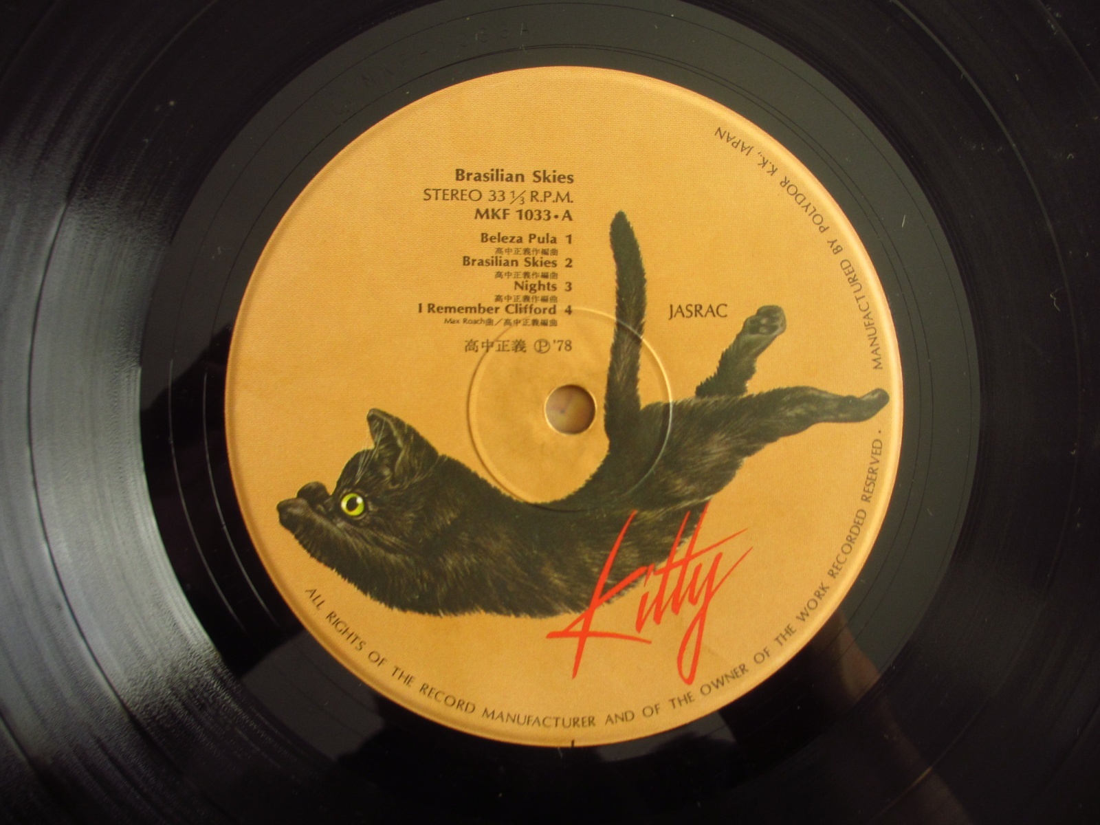 高中正義 / Brasilian Skies - Guitar Records