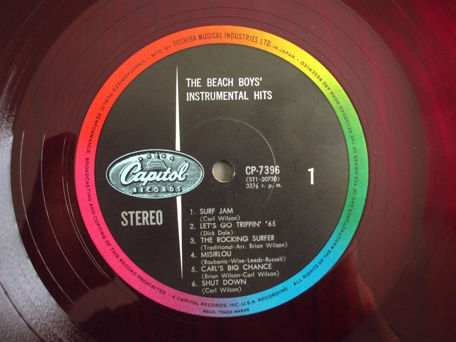 The Beach Boys / The Beach Boys' Instrumental Hits - Guitar Records