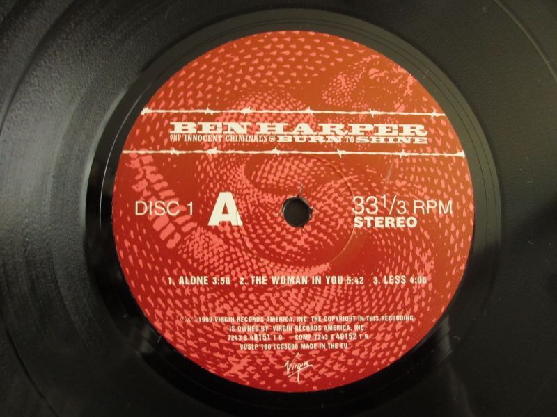 Ben Harper And The Innocent Criminals / Burn To Shine - Guitar Records