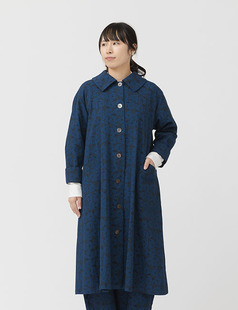 群言堂 ロングシャツ 群言堂長袖ロングシャツ⁄無地⁄シンプル☆