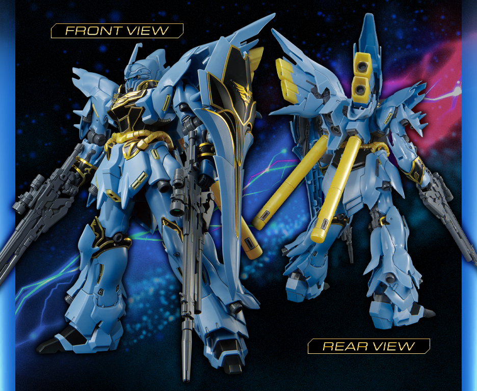 HG シナンジュ Ver.GSF & ユニコーンガンダム福岡限定周年記念スリーブ