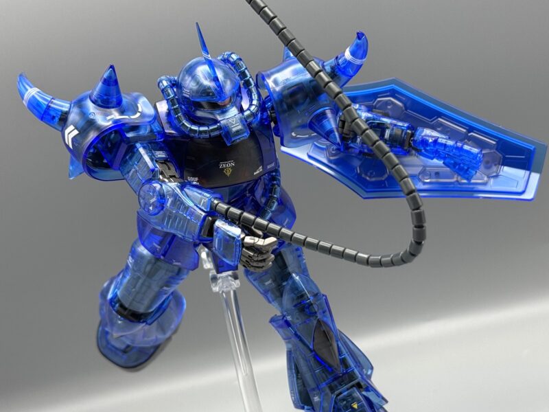 新商品紹介】「MG 1/100 グフ Ver.2.0 [クリアカラー]」レビュー