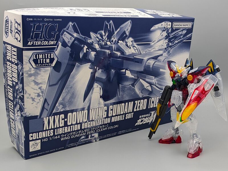 新商品紹介】「HG 1/144 ウイングガンダムゼロ [クリアカラー