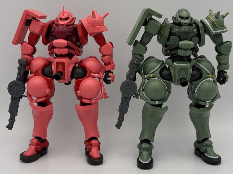 新商品紹介】「HG 1/144 白いガンダム」＆「HG 1/144 シャア専用ザク