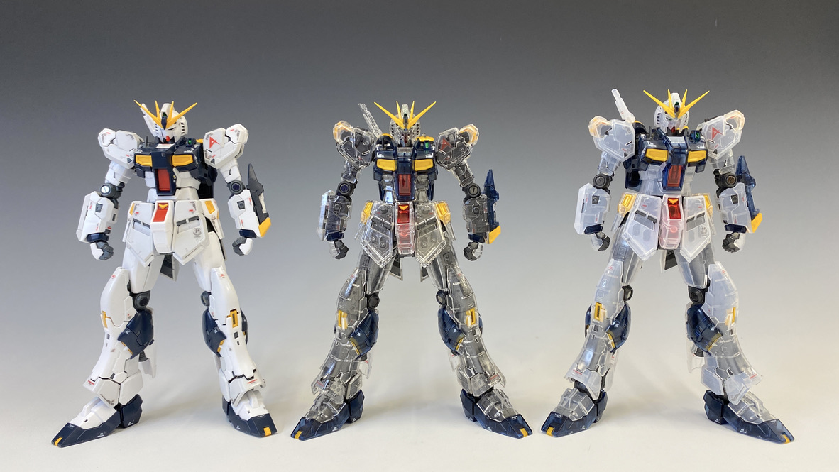 限定品レビュー】RG 1/144 νガンダムHWS [クリアカラー] − “THE