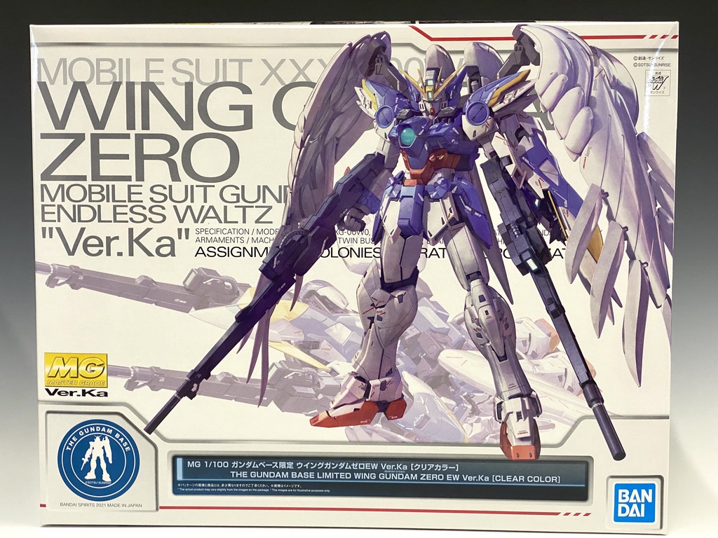 限定品紹介】MG 1/100 ガンダムベース限定 ウイングガンダムゼロEW Ver