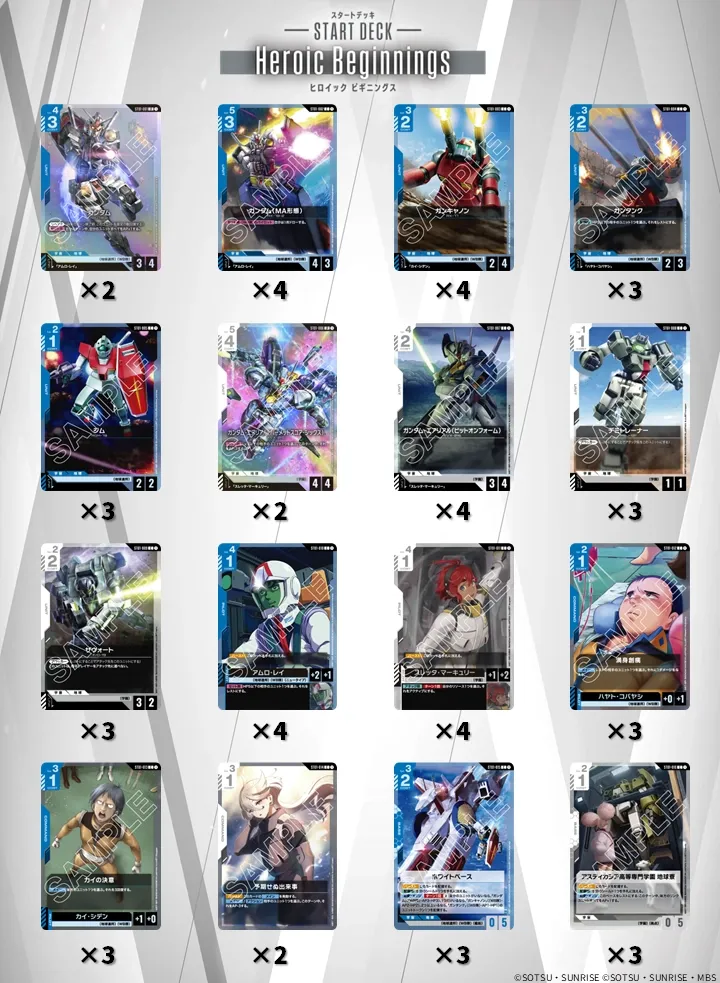スタートデッキカスタムバトル！[ST07][ST08] | GUNDAM CARD GAME 公式