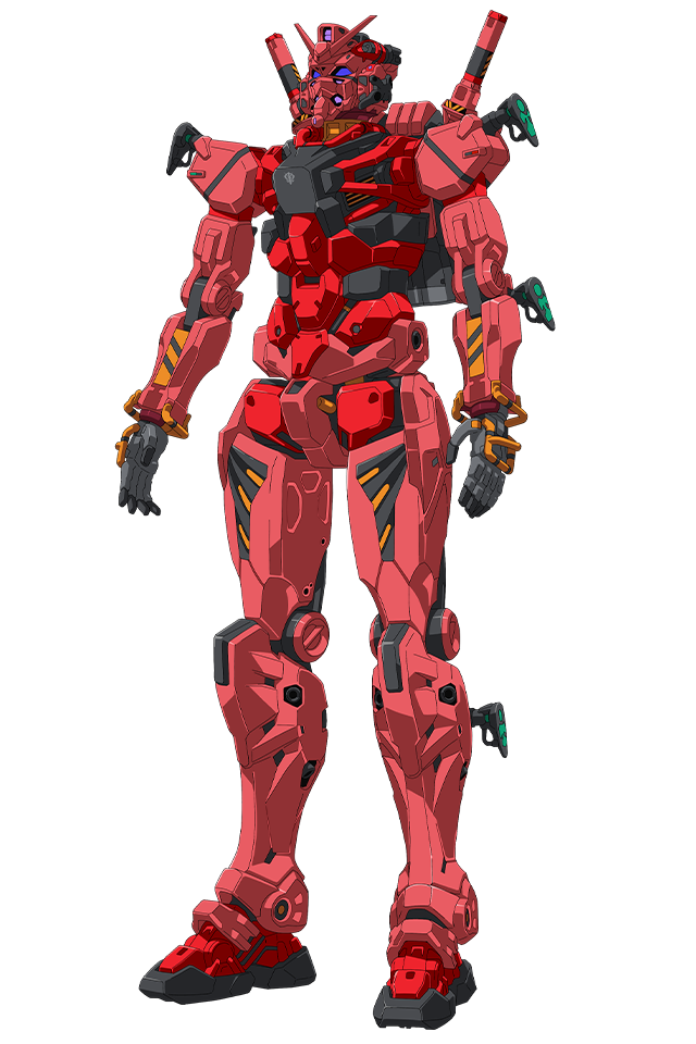 赤いガンダム | MECHA | 機動戦士Gundam GQuuuuuuX(ジークアクス) 公式