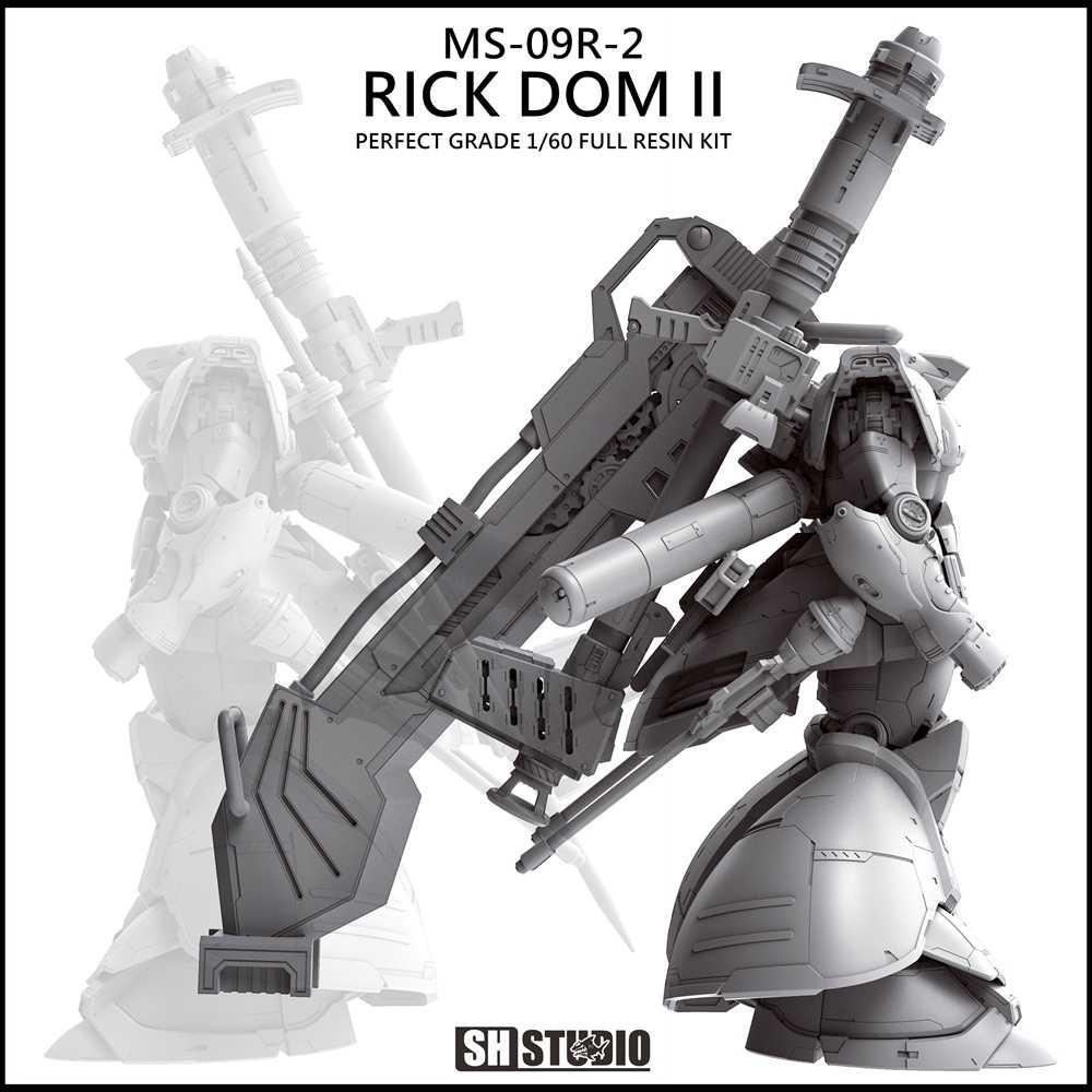 SH-Studio's Preview 1/60 MS-09R-2 Rick Dom II – GUNJAP
