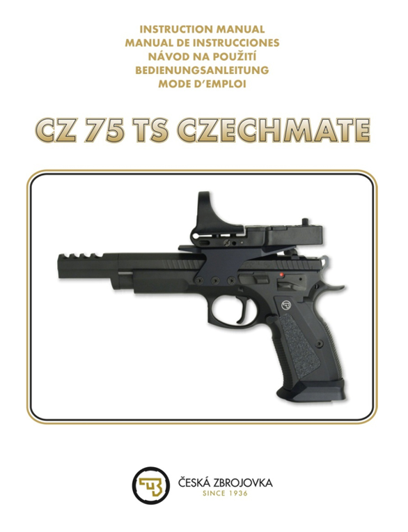 CZ 75 TS Czechmate Instruction Manual - Gunspart