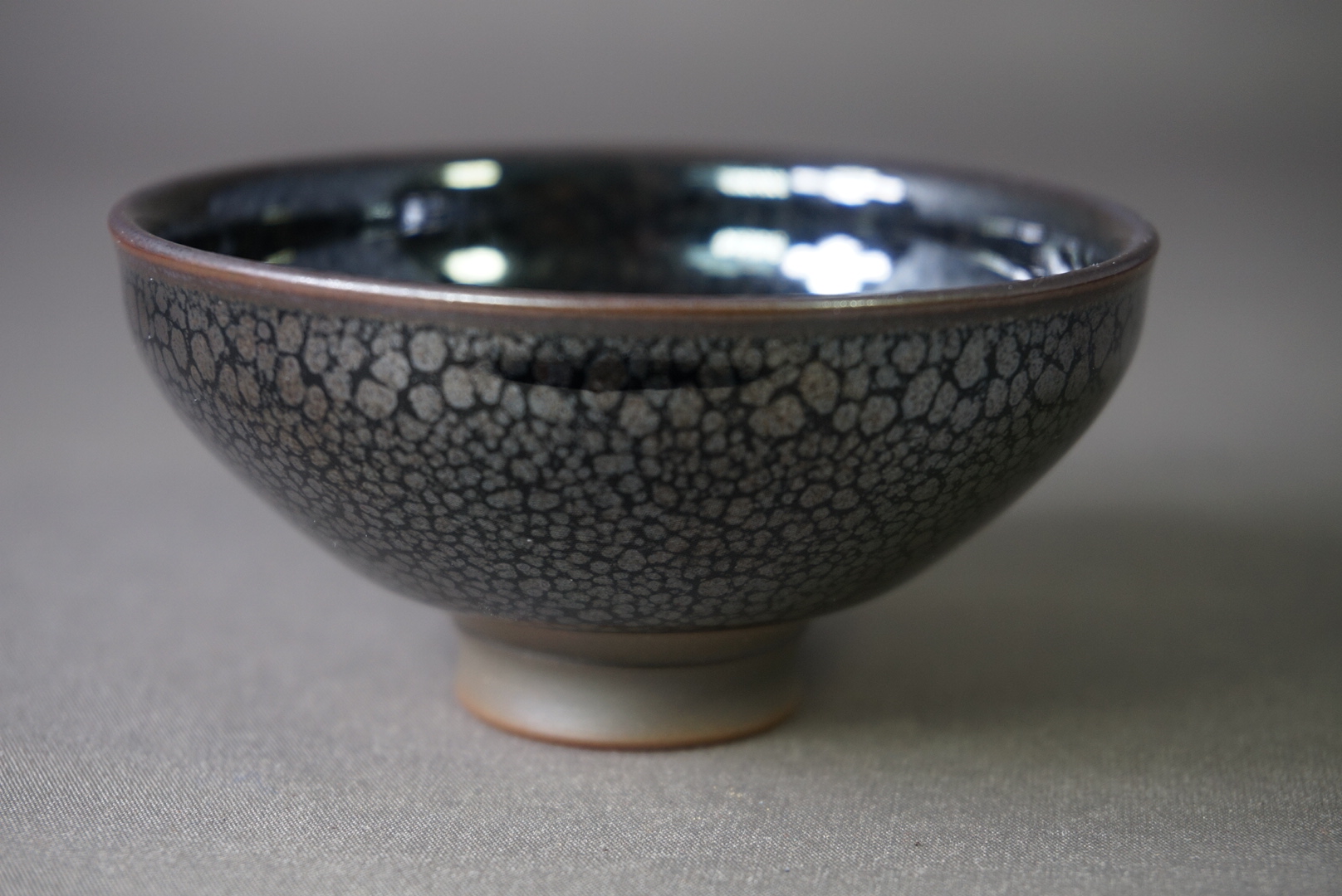 油滴天目 ぐい呑 No1｜商品販売｜玉堂窯元