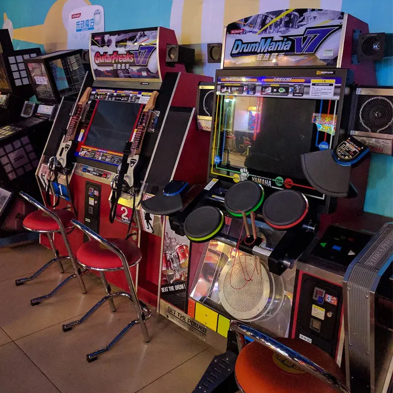 Drum Mania V7 Rhythm Games Retro KONAMI music Arcade Game machine