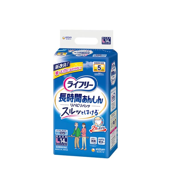 ライフリー 長時間あんしんうす型パンツ L18枚｜ユニ・チャーム