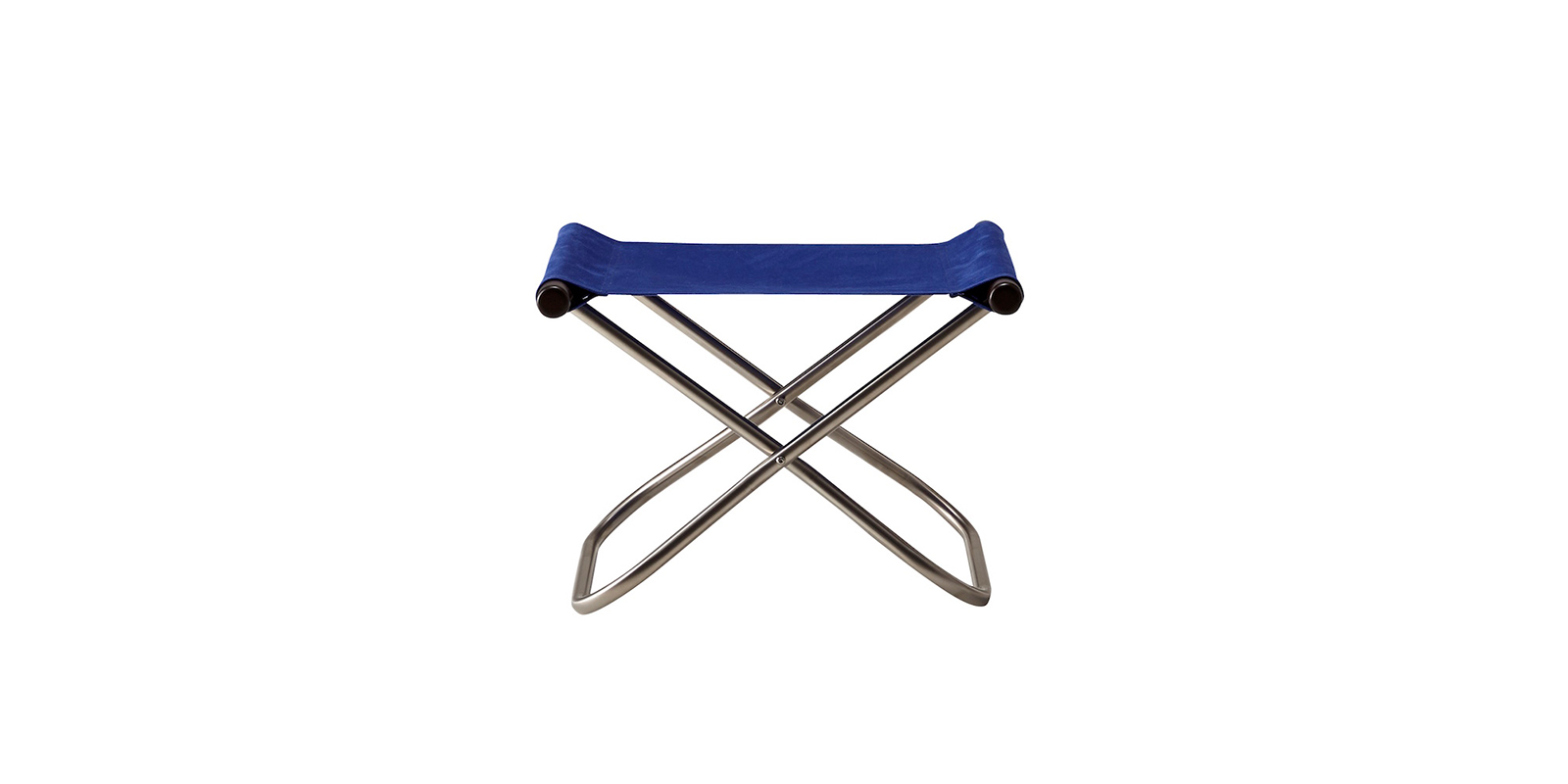 ニーチェアエックス オットマン・ダークブラウン × ブルー | D&DEPARTMENT