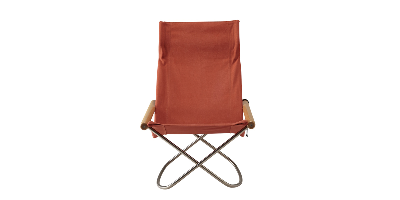 ニーチェアエックス ロッキング・ナチュラル × レンガ | D&DEPARTMENT