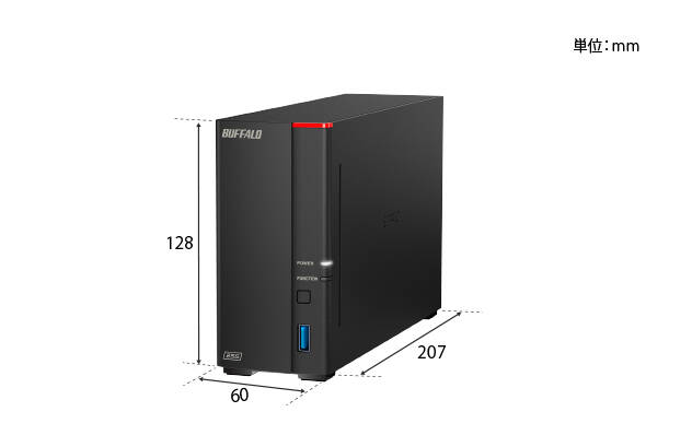 ☆バッファロー NAS(ネットワークHDD) LinkStation LS710D0401