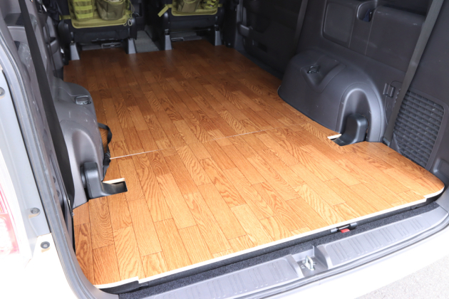 車中泊仕様】ステップワゴン専用のフロアパネルを設置しました