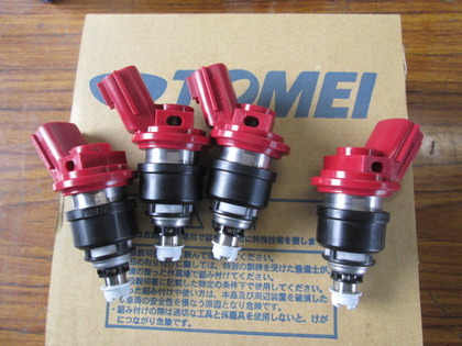 GC8インプレッサチューニング 東名 SR用740ccインジェクター流用