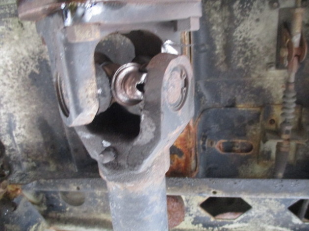 JA11ジムニーのトランスファーとリアプロペラシャフト交換が完了