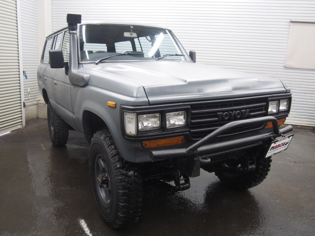 平成元年 ランクル60GX 角目ロールーフ観音 リフトアップ×マッドグレー