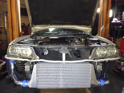 チェイサー JZX100 トラスト インタークーラーLSキット取付