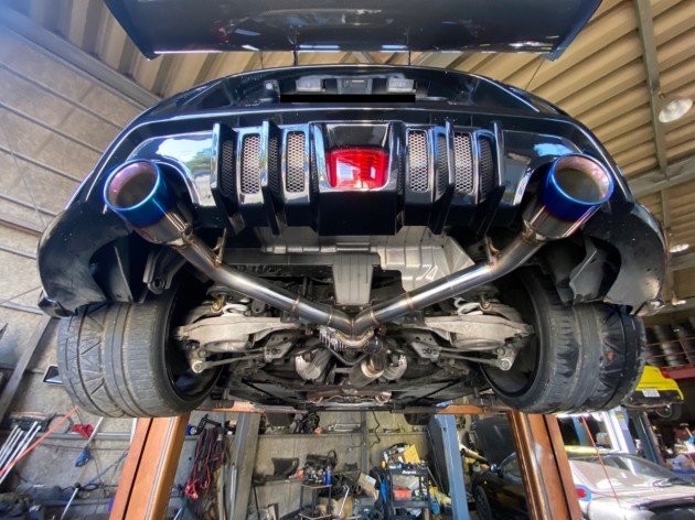 フェアレディZ Z34 HKS ハイパーマックスⅣ SP 車高調 取り付け