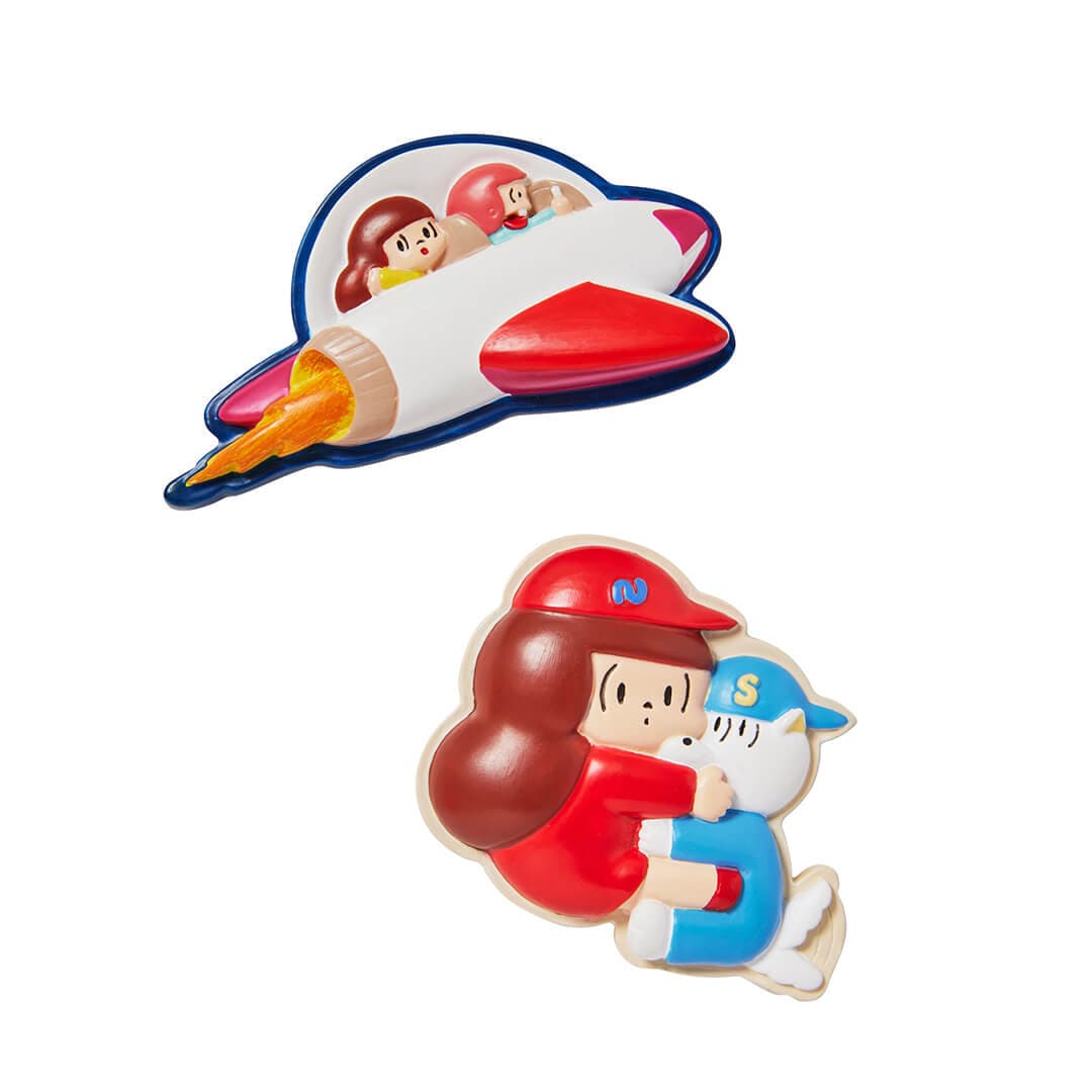 値下げ！新品 nikoand ニコアンド マムアンちゃん パタパタ時計 くるり