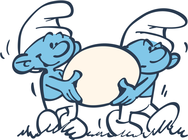 THE SMURFS × studio CLIP