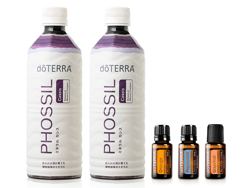 PHOSSIL ミネラル カシス＋オイル 125＋LRP セット - doTERRA TIMES