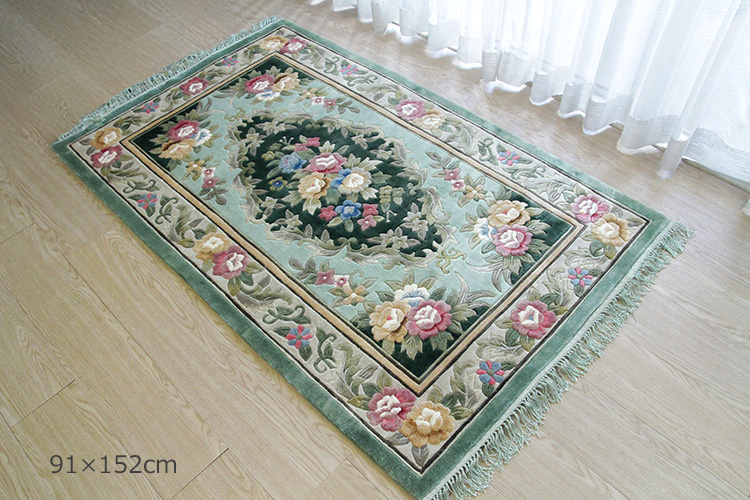 シルク段通玄関マット CJR-20045 | ラグマット・玄関マットの通販