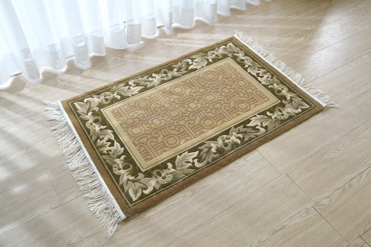 シルク緞通玄関マット 120Line Premium CST-6556 | ラグマット・玄関