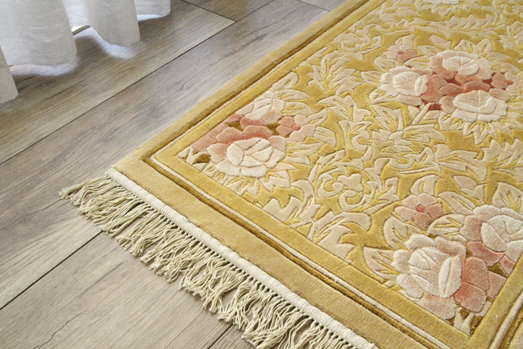 シルク緞通玄関マット 120Line Premium SKP-4712 46×76cm | ラグマット