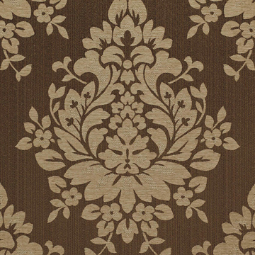 アンティーク*クラシック】サテンのダマスク柄のドレープカーテン【SC