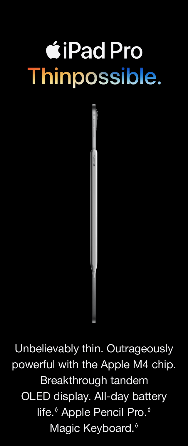 13-inch iPad Pro (M4) /11-inch iPad Pro (M4) | iPad | NTT DOCOMO